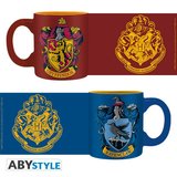 Set doua cani ceramica licenta Harry Potter - Gryffindor & Ravenclaw